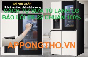 Làm Thế Nào Để Khắc Phục Lỗi ER-22 Tủ Lạnh LG?