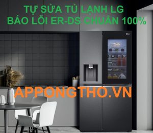 Tủ lạnh LG lỗi ER-DS có ảnh hưởng hiệu suất làm lạnh không?