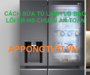 Sửa Lỗi ER-HS Tủ Lạnh LG Hướng Dẫn Từng Bước