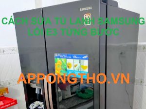 Quạt tủ lạnh Samsung là gì? tác động tới lỗi E3