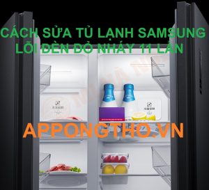 Danh sách Model Tủ Lạnh Samsung Nháy Đèn 11 Lần