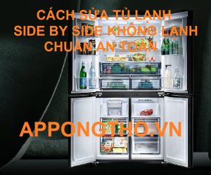 Tại sao tủ lạnh Canzy Side by side không chạy?